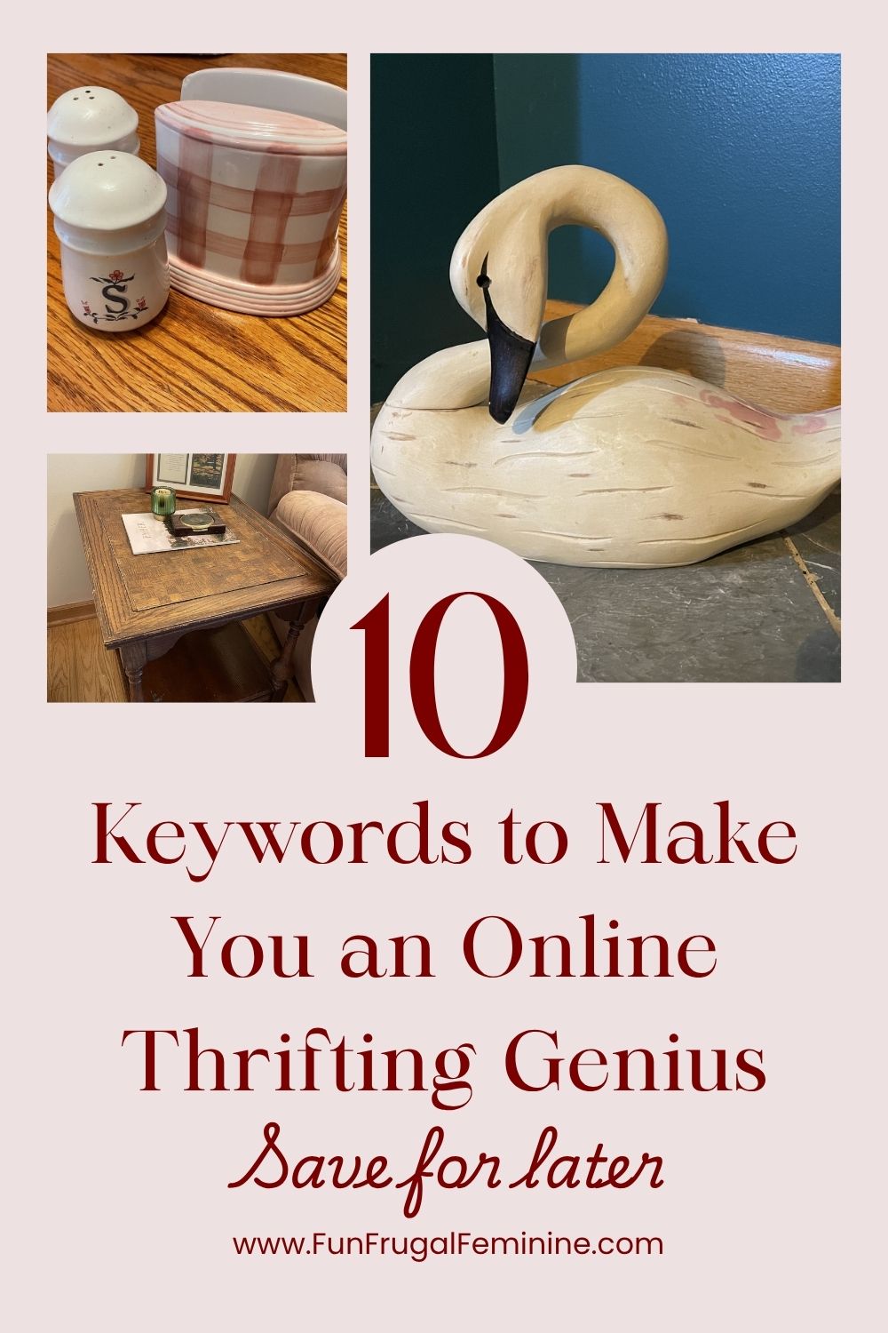 10 Keywords to Make You an Online Thrifting Genius
